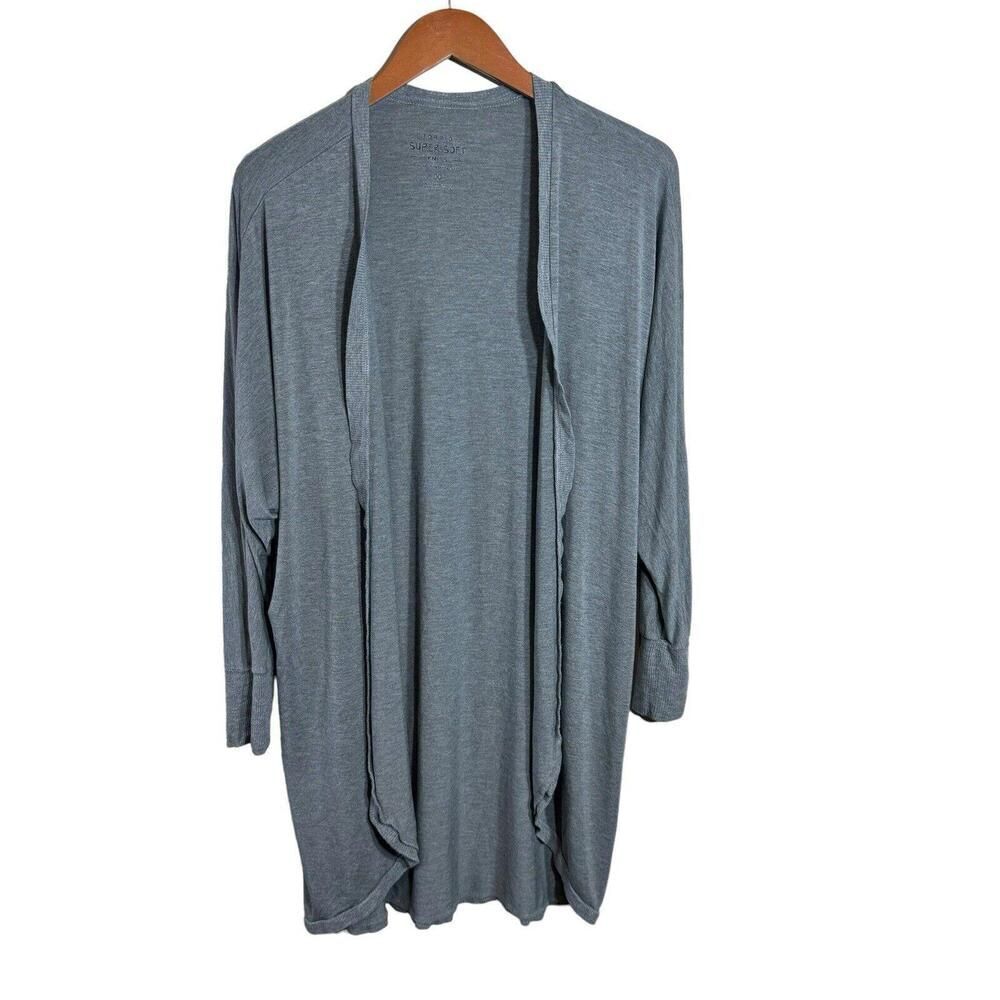 Torrid Gray Super Soft Knit Cardigan Size 00, SKU: 109-3083